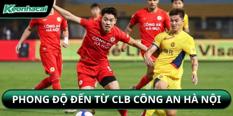 Phong độ đến từ CLB Công an Hà Nội