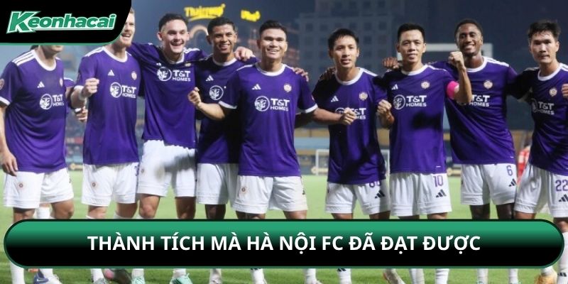 Thành tích mà Hà Nội FC đã đạt được